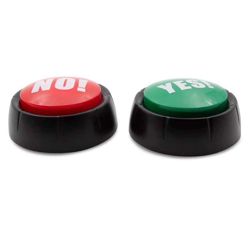bulk buys Talking Yes & No Buzzer Buttons - Pack of 2 - Image 4